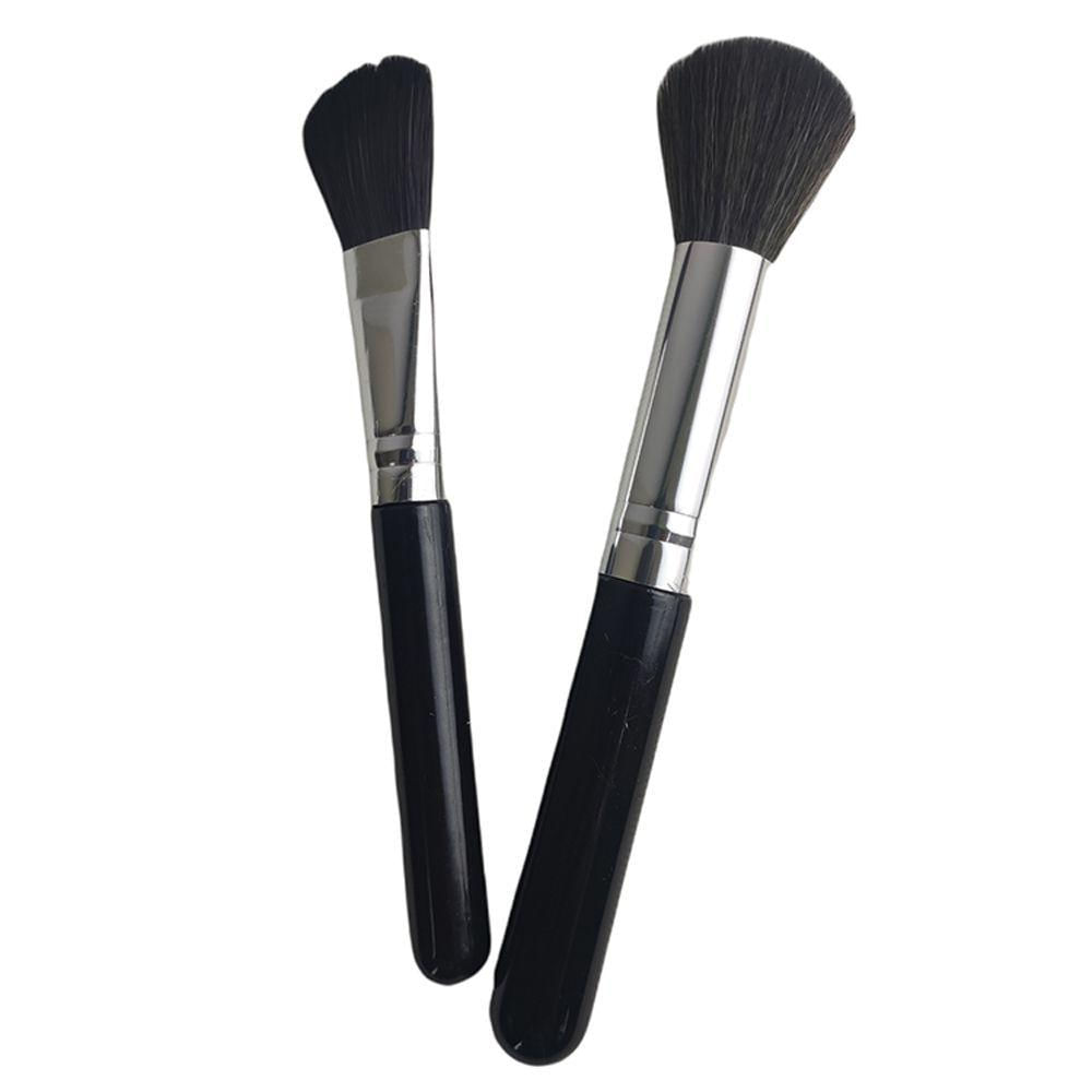 Pincel Kit 8 Peças Maquiagem Make Up Sombra Corretivo