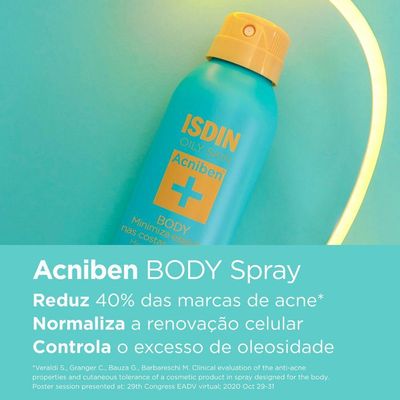 Isdin Oily Skin Acniben Spray Corporal 150ml