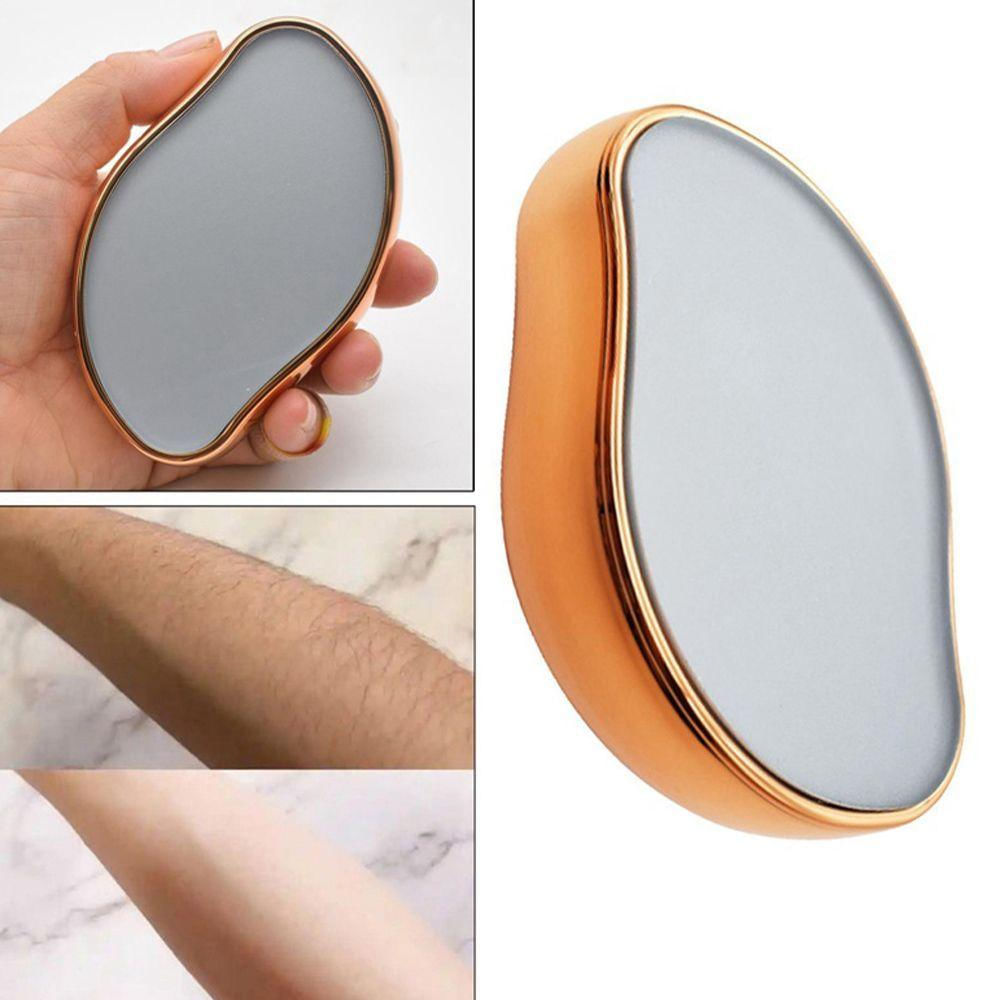 Pedra Depiladora Magica Remove Pelos Esfoliante Corporal Reutilizavel Braços Pernas Rostos Peito