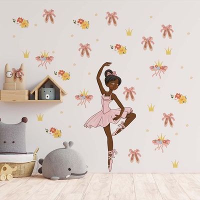 Adesivo de Parede Bailarina Balé Ballet Bailarina 2
