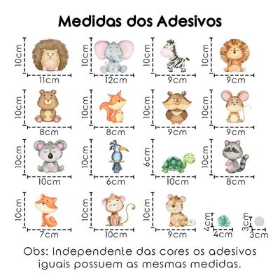 Adesivos De Parede Safari Titulos Com Bolinhas Cor Amarela