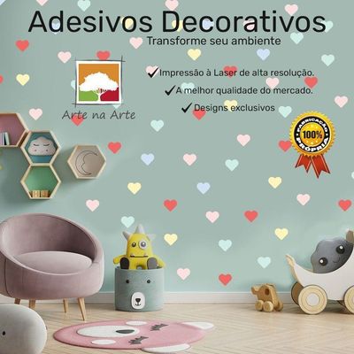 Adesivo De Parede Decorativo Infantil Borboletas