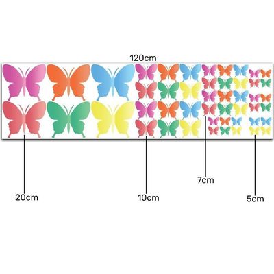 Adesivo De Parede Decorativo Infantil Borboletas