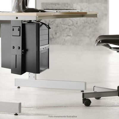 Suporte Para Gabinete Cpu Suspenso Ajustável - Plmsc03