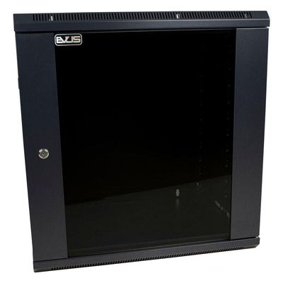 Rack Mini 19" Evus Ev-Dw6412 12U X 600 X 450Mm De Parede Preto