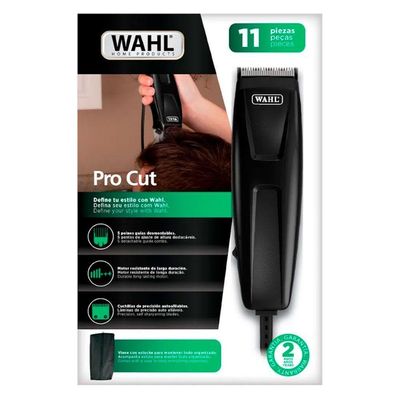 Máquina De Cortar Cabelo Wahl Pro Cut 220v Preto 220v