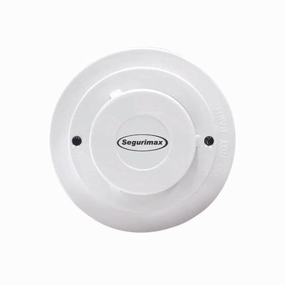 Detector Optico De Fumaca Segurimax 12/24V Contato Seco