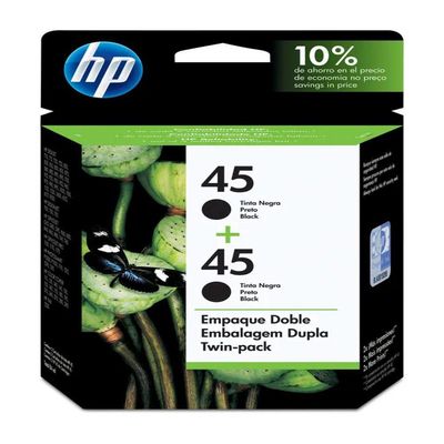 Cartucho Hp 45 C6650fl Conj 2 Pçs