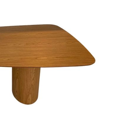 Mesa De Jantar Orgânica Duo 198x122cm Freijo