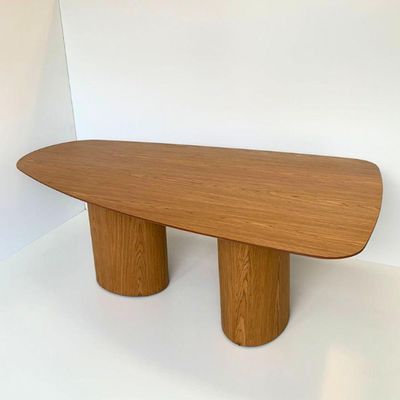 Mesa De Jantar Orgânica Duo 198x122cm Freijo