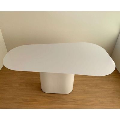 Mesa De Jantar Modelar Orgânica Laqueada 1.98x1.22cm