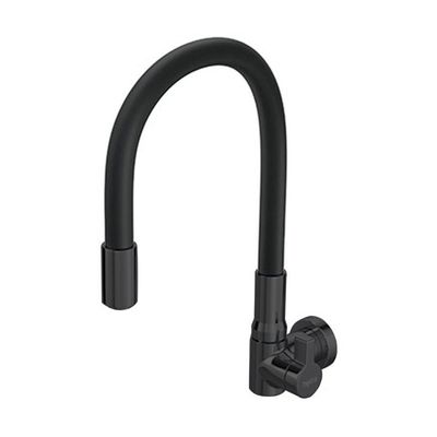 Torneira Hydramotion Flexível De Parede Black Hydra