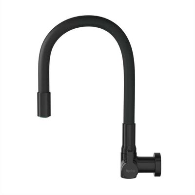 Torneira Hydramotion Flexível De Parede Black Hydra