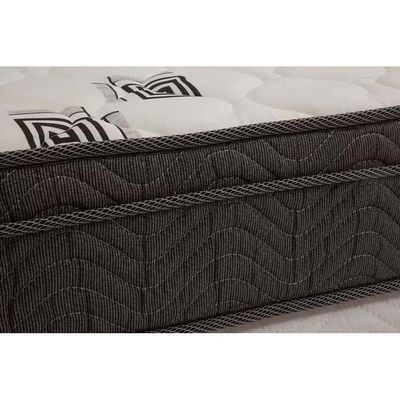 Cama Box Baú Queen: Colchão Espuma Ortobom D45 New Top Double Face + Base Crc Suede Clean(158x198)