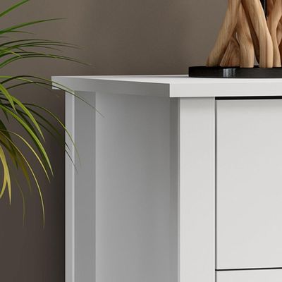 Cômoda Ditália 3 Gavetas Dm-219 Branco