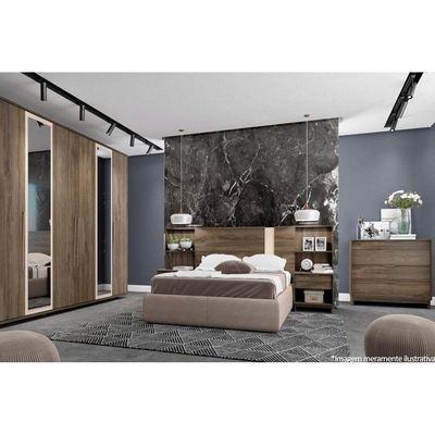 Cômoda De Quarto 1111 C/ 4 Gavetas Freijo - Carraro