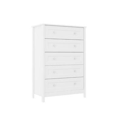Cômoda Alta Ditália 5 Gavetas Dm-229 Branco