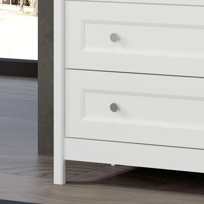 Cômoda Alta Ditália 5 Gavetas Dm-229 Branco
