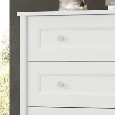 Cômoda Alta Ditália 5 Gavetas Dm-229 Branco