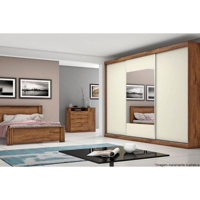 Cômoda De Quarto Portugal C/ 1 Porta 1 Nicho E 5 Gavetas Branco - Europa