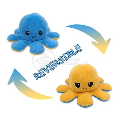 Polvo Do Humor Reversível Duas Faces/Cores Azul/Vermelho