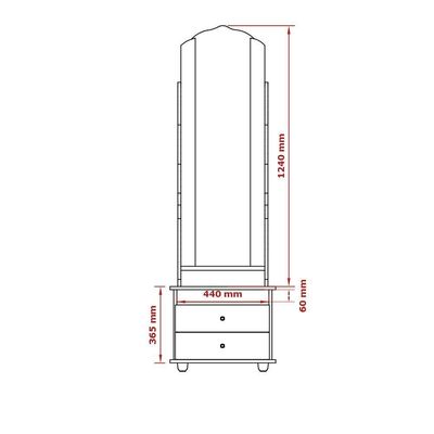 Toucador Magic New Branco Patrimar