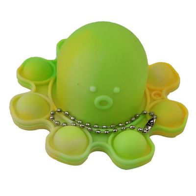 Fidget Pop It Polvo Chaveiro Sensorial Relaxa