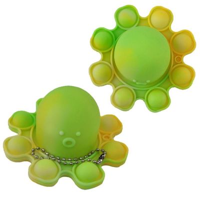 Fidget Pop It Polvo Chaveiro Sensorial Relaxa
