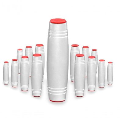Fidget Mokuru Stick Bastao Roller Anti Stress Branco 15 Und