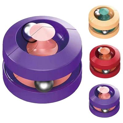 Bead Orbit Ball Cube Fidget Toy Bola Orbital De Gude Gira Spinner Cubo Labirinto Infinito 3D