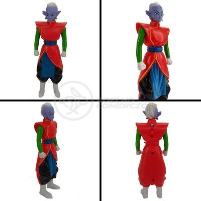 Kit 6 Bonecos Dragon Ball Vegetto Jiren Trunks Kaioshin