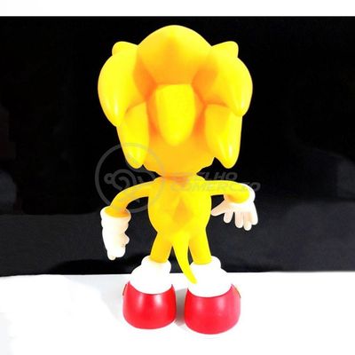 Boneco Action Figure Super Sonic 23cm Sonic
