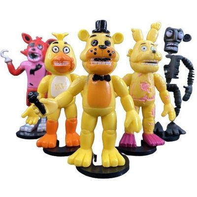 Kit 6 Bonecos Five Nights At Freddy 'S Criança Action Figure