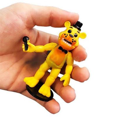 Kit 6 Bonecos Bonequinhos Five Nights At Freddy 'S Fnaf Nº7