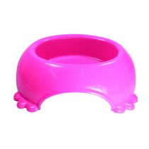 Comedouro Plastico Patinha 490ml Rosa