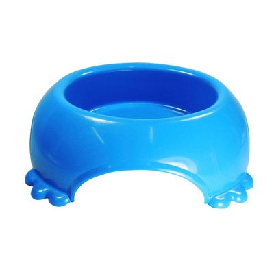 Comedouro Plastico Patinha 490ml Azul