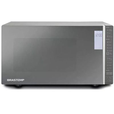 Micro-ondas Brastemp Espelhado Grill 32 Litros Inox 110V BMG45ARANA