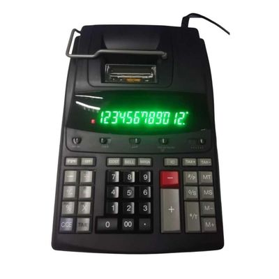 Calculadora De Mesa Preta Com Impressão Térmica Pr5400t Bivolt - Procalc