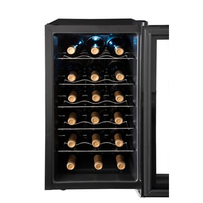 Adega Suggar Cannes 18 Garrafas Preta 110V AD1811PT 110V