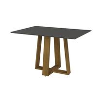 Mesa De Jantar 136cm Multimóveis Cr50044 Carvalho/cinza
