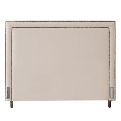 Cabeceira Queen Size Maísa 160Cm C/ Frame Linho Bege