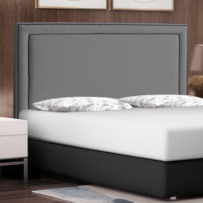 Cabeceira King Size Maísa 195Cm C/ Frame Cinza