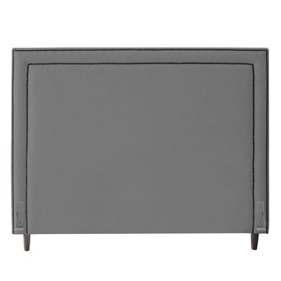 Cabeceira Queen Size Maísa 160Cm C/ Frame Suede Cinza
