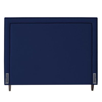 Cabeceira Queen Size Maísa 160Cm C/ Frame Azul Escuro