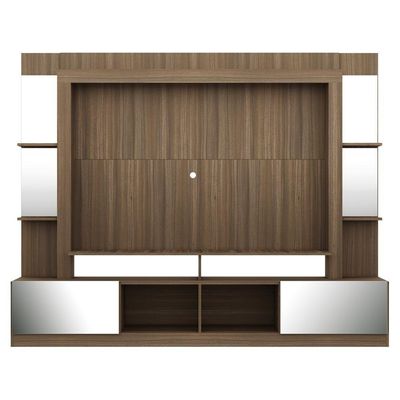 Estante Com Suporte Tv 65" E Espelho Oslo Multimóveis V3381