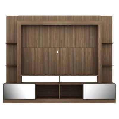 Estante Com Suporte Tv 65" C/ Espelho Oslo Multimóveis V3382