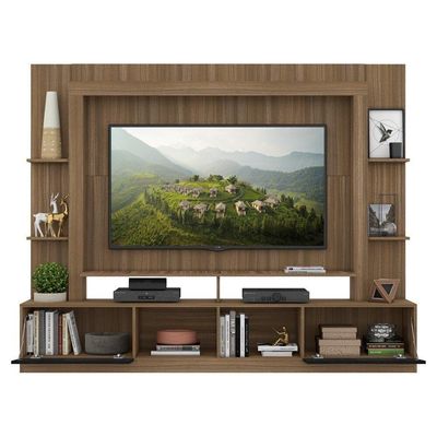 Estante Tv 65" Portas C/ Espelho Oslo Multimóveis V3390