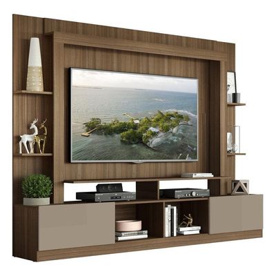 Estante Com Suporte Tv 65" E 2 Portas Oslo Multimóveis V3386