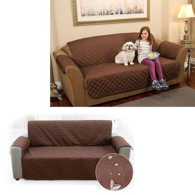 Capa Protecao Sofa Para Pet 4 Lugares Cachorro Gato Bebida Comida