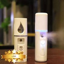 Mini Umidificador Manual Usb Com Espelho Nano Moisture Spray
